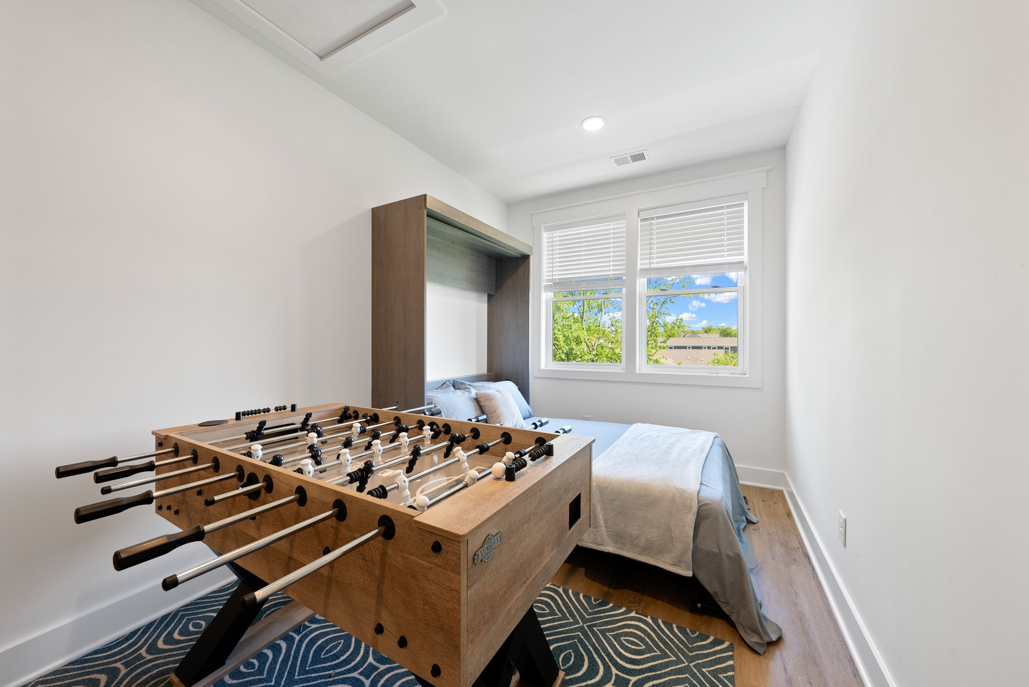 Game Room with Murphy Bed and Foosball Table